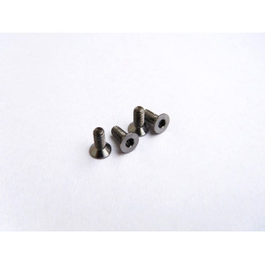  Titanium Hex Socket Flat Head Screw M2x5 - 48018 - HIRO SEIKO