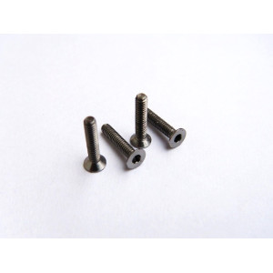  Titanium Hex Socket Flat Head Screw M2x10 - 48021 - HIRO SEIKO