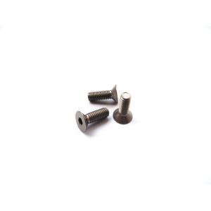  Titanium Hex Socket Flat Head Screw M4x12 - 48063 - HIRO SEIKO