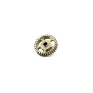  Hard Coated Alum. Pinion Gear (MoS2) DP48-34T - 48250 - HIRO SEIKO