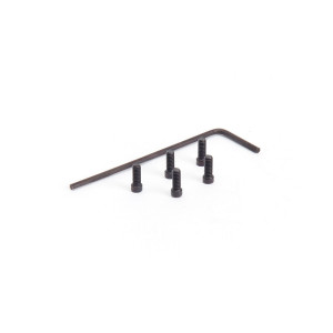  M2x5 Cap Screw Set (5pcs)  [Black] - 69093 - HIRO SEIKO
