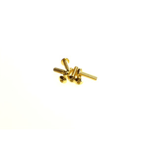  Hex Button Screw M3x12  [24K_Gold] - 69571 - HIRO SEIKO