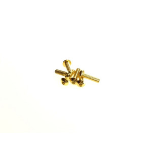  Hex Button Screw M3x8  [24K_Gold] - 69569 - HIRO SEIKO
