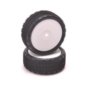 Pneus Shard Av 4wd Jaune Montés/Collés (2) - SCHUMACHER