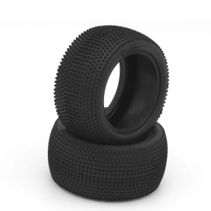 Pneus TT 1/10 Carpet V1 Medium Arrière 2WD/4WD - HOT RACE