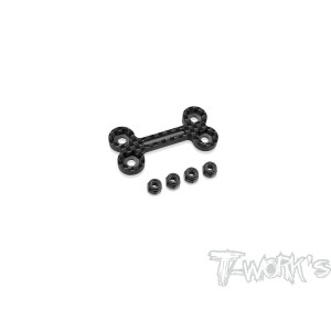 Fixation support d'aileron carbone RC8B4 - T-WORKS - TO-328-A