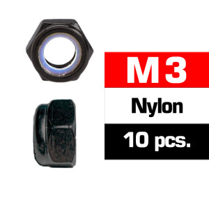 M3 NYLON LOCKNUTS (10 pcs) - UR165300 - ULTIMATE