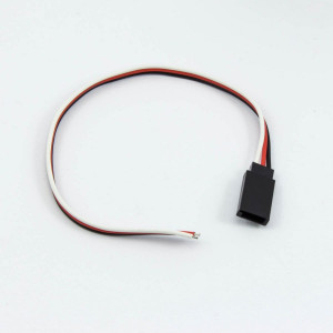 FUTABA FEMALE BATTERY CHARGE CONNECTOR WIRE (20cm) - UR46136 - ULTIMA