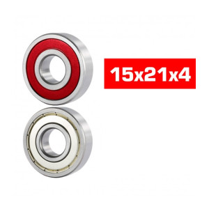 "15x21x4mm ""HS"" HYBRID SEALS BEARING SET (10pcs.) - UR7804 - ULTIMA
