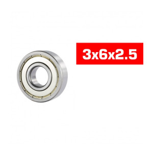 "3x6x2.5mm ""HS"" METAL SHIELDED BEARING SET (2pcs) - UR7810-2 - ULTI