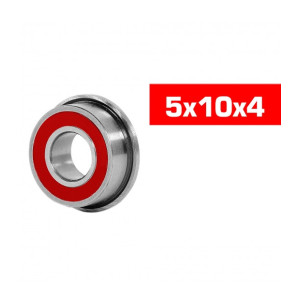 "5x10x4mm FLANGED ""HS"" RUBBER SEALED BEARING SET (2pcs) - UR7833-2 