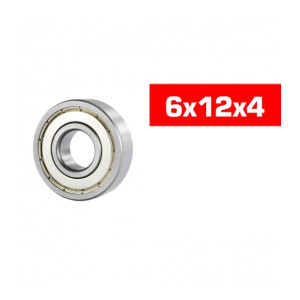 "6x12x4mm ""HS"" METAL SHIELDED BEARING SET (2pcs) - UR7838-2 - ULTIM