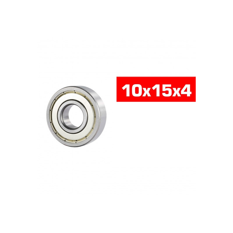 "10x15x4mm ""HS"" METAL SHIELDED BEARING SET (2pcs) - UR7846-2 - ULTI