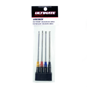 POWER TOOL HEX TIPS SET 1.5/2.0/2.5/3.0mm - UR8360X - ULTIMATE