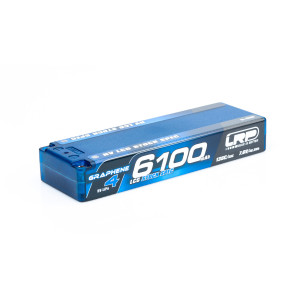 HV LCG Stock Spec GRAPHENE 6100mAh 7.6V LiPo 135C/65C - LRP - 431281