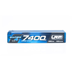 HV Stock Spec GRAPHENE-4 7400mAh 7.6V LiPo 135C/65C - LRP - 431276
