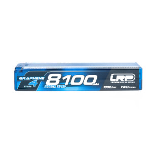 HV Stock Spec GRAPHENE-4 8100mAh 7.6V LiPo 135C/65C - LRP - 431280
