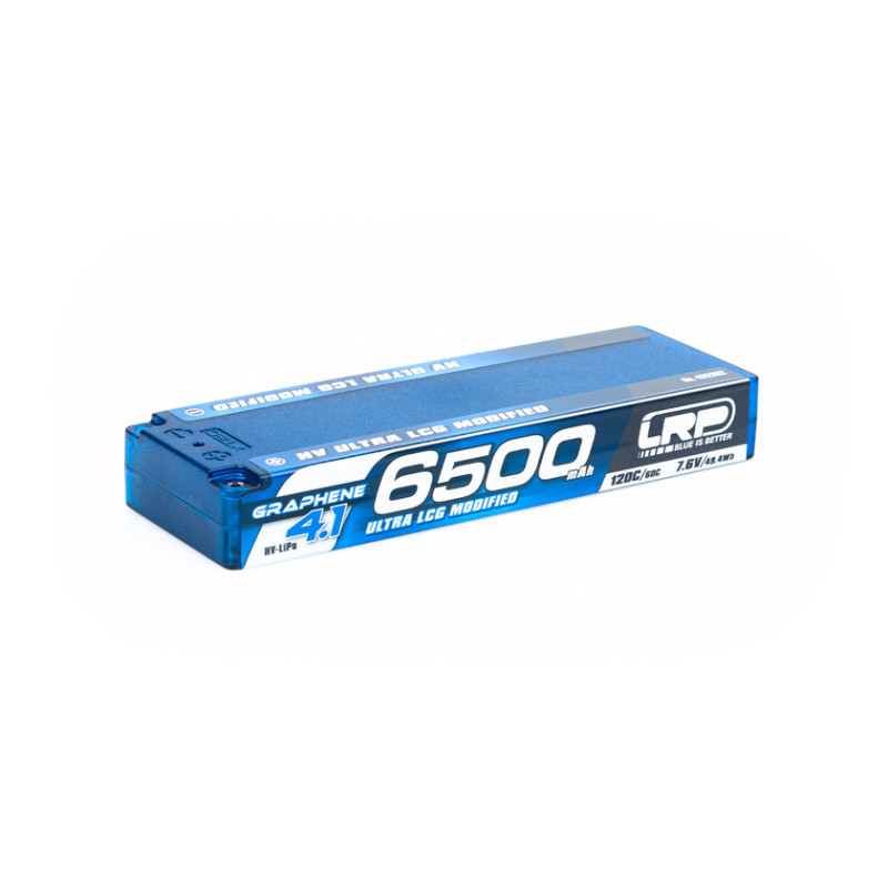 HV Ultra LCG Mod GRAPHENE 6500mAh 7.6V LiPo 120C/60C - LRP - 432282