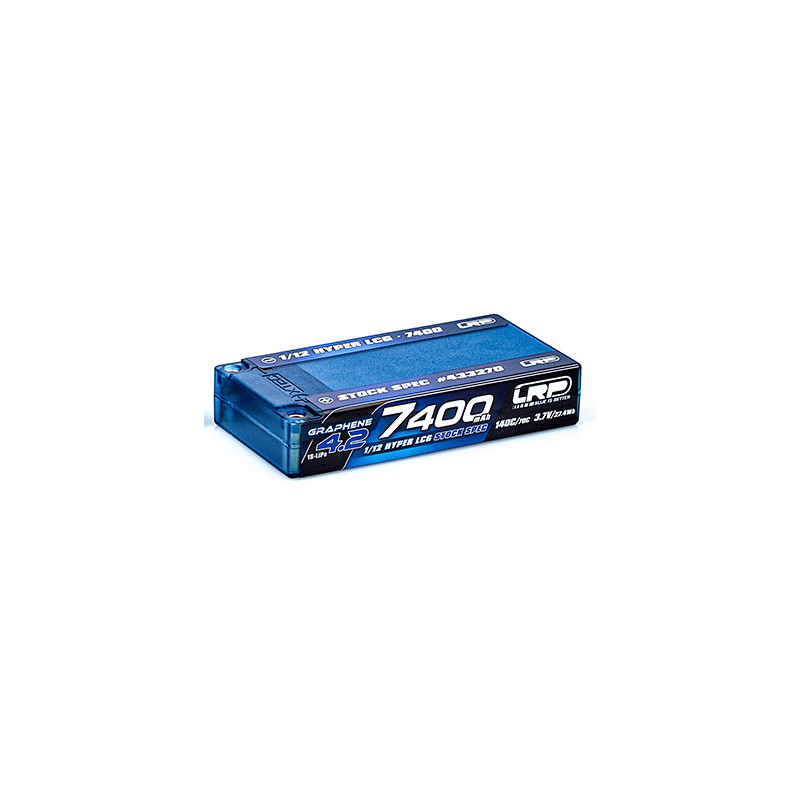 1/12 Stock Hyper LCG 7400mAh 3.7V LiPo 140C/70C - LRP - 433270