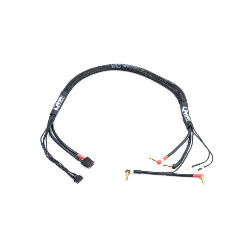 2x 2S-Charging Wire - 60cm - XT60 & XH | 4/5mm & 2mm - LRP - 499101