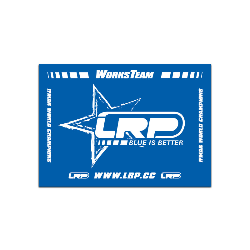 LRP Pit Towel Star WT (100x70cm) - LRP - 63544
