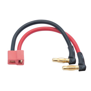 LiPo Hardcase adapter 4mm to US-style - LRP - 65834