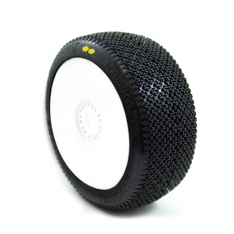 KAMIKAZE S2 (SOFT) MOUNTED WHITE (2pcs.) - PROCIRCUIT - PCW2005-S2