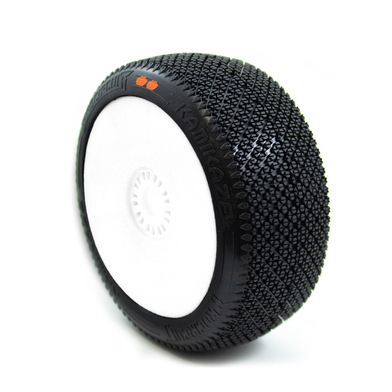 KAMIKAZE S3 (MEDIUM) MOUNTED WHITE (2pcs.) - PROCIRCUIT - PCW2005-S3