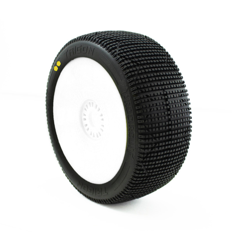 TRIGON S2 (SOFT) MOUNTED WHITE (2pcs.) - PROCIRCUIT - PCW2007-S2