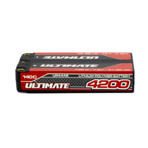 GRAPHENE HV LiPo SHORTY 4200 7.6V 140C 5mm TUBES -ULTIMATE - UR4446