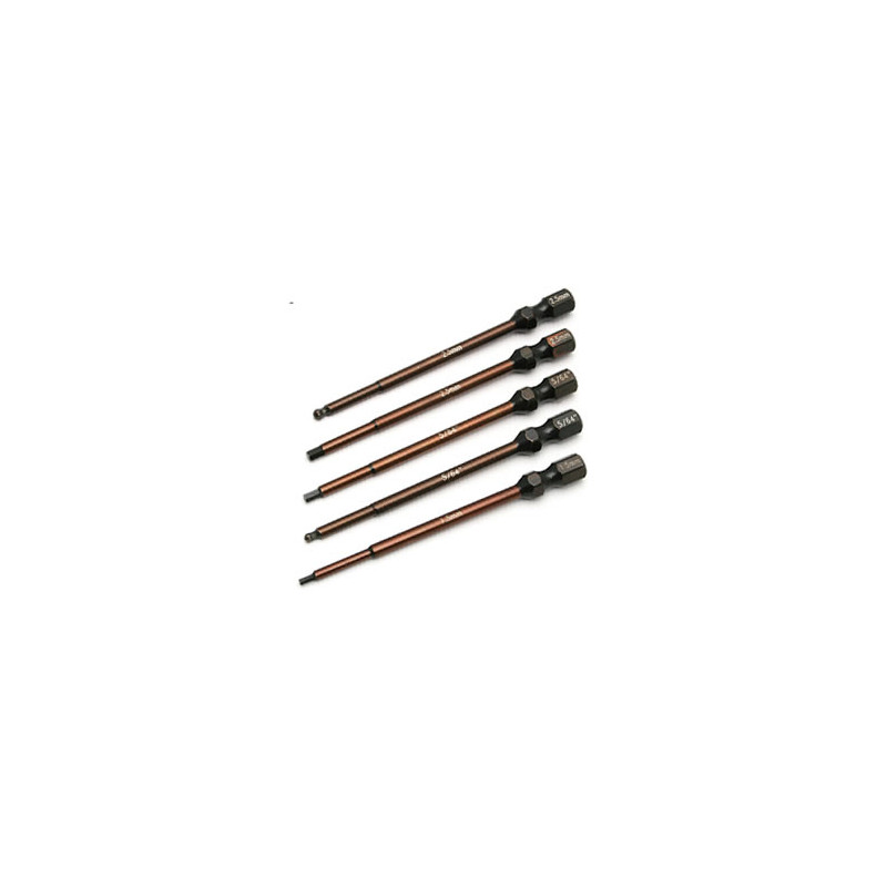 5-PIECE 1/4 POWER TOOL TIPS SET - ASSOCIATED - 1674
