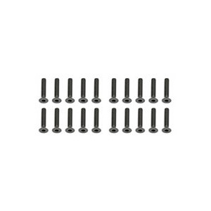 Vis FHC M3x16mm (10) - ASSOCIATED - 25204