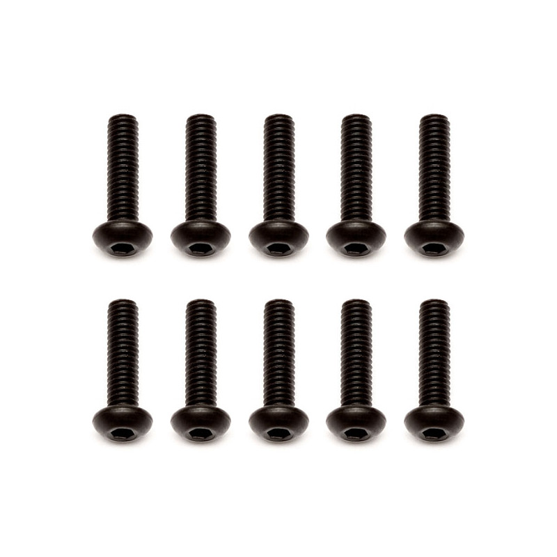 M2.5 X 10 BHCS SCREWS (10) - ASSOCIATED - 31522