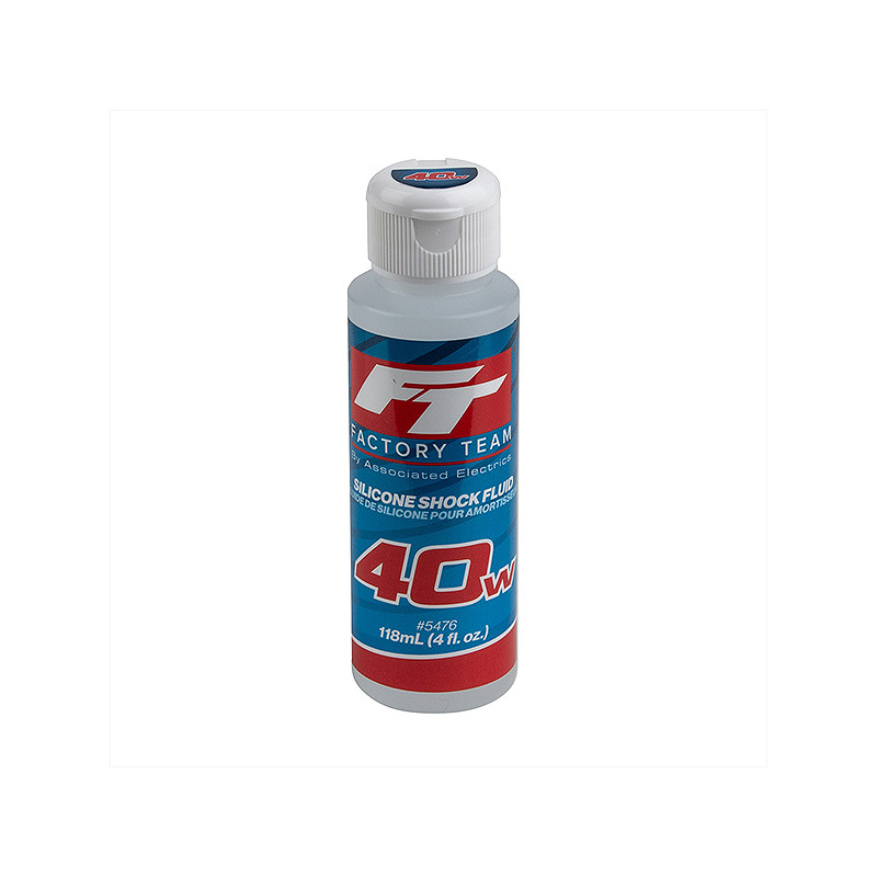 SILICONE SHOCK OIL 40WT - 118ml - ASSOCIATED - 5476