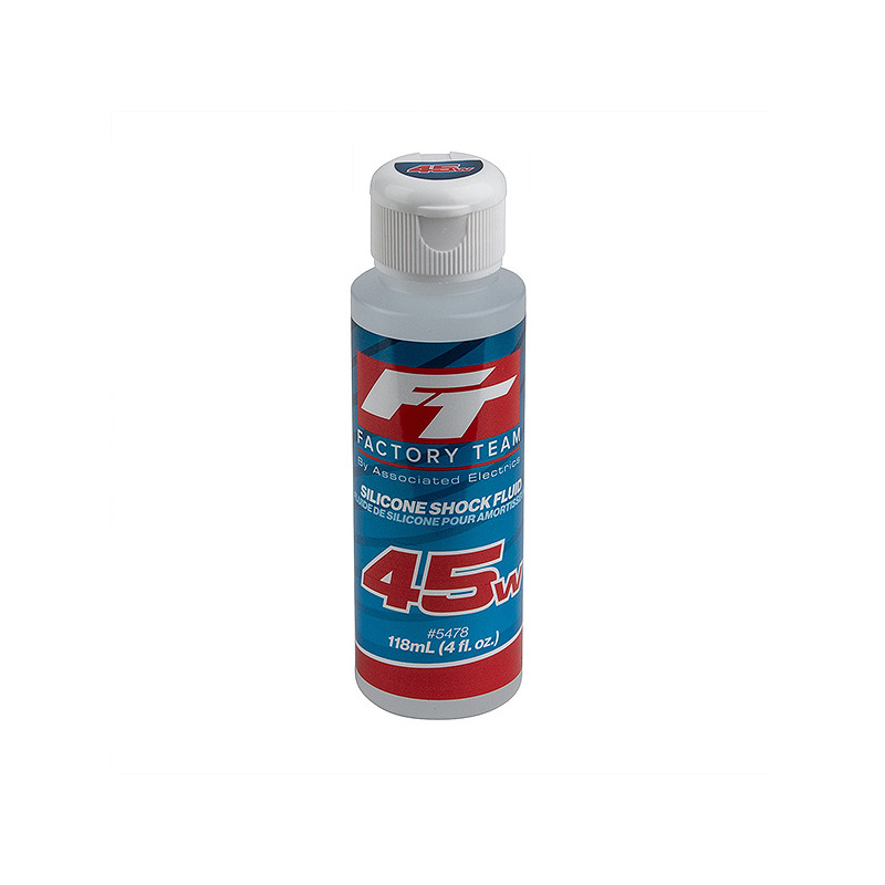 SILICONE SHOCK OIL 45WT - 118ml - ASSOCIATED - 5478