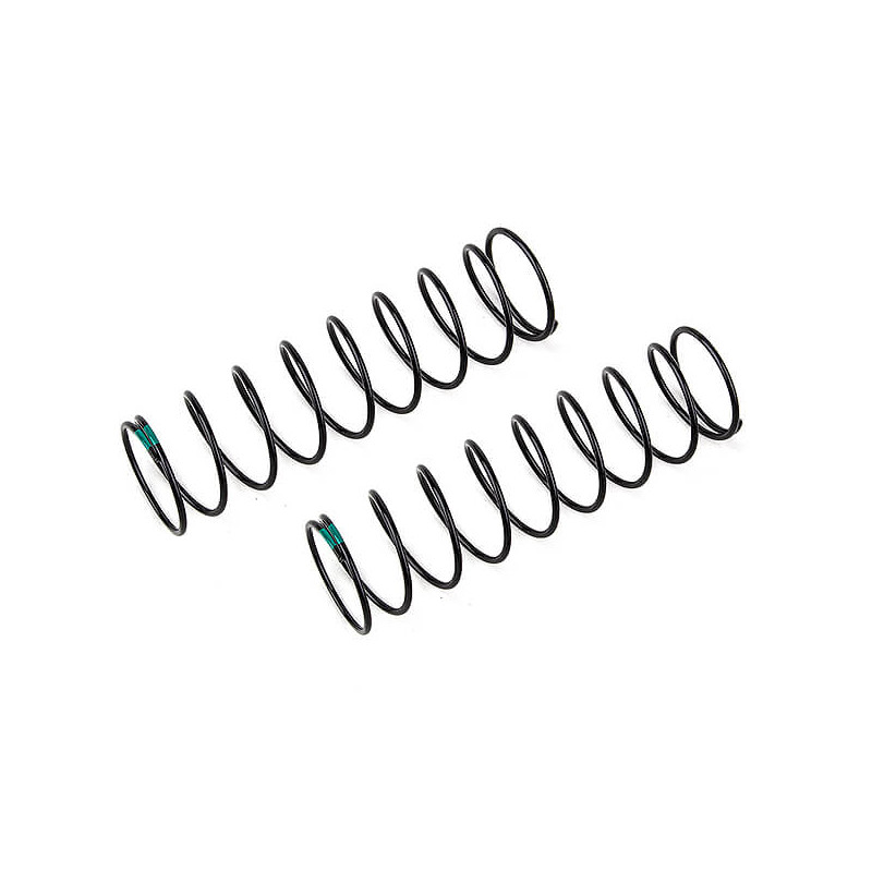 13MM REAR SHOC K SPRINGS GREEN 2.2LB/IN, L72 - ASSOCIATED - 71163