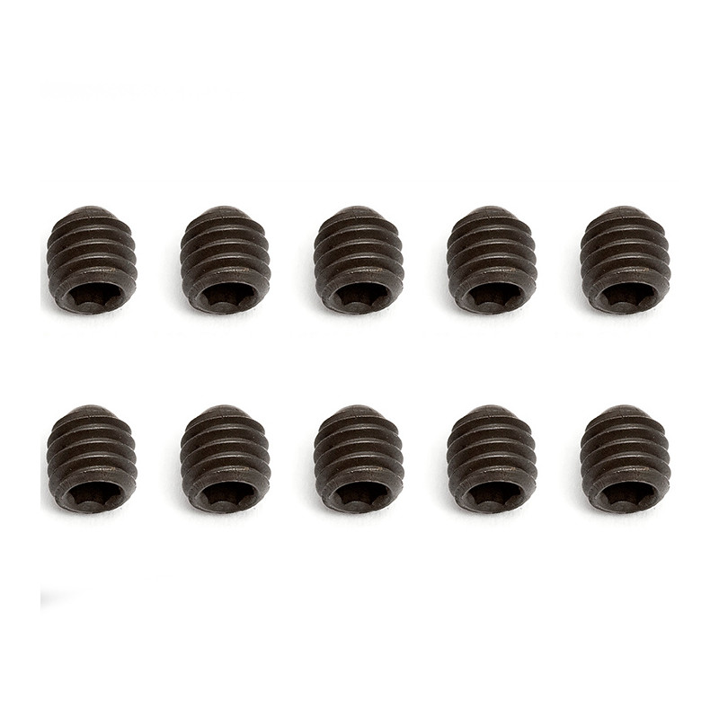 M4X4MM SET SCREW (10) - ASSOCIATED - 7732