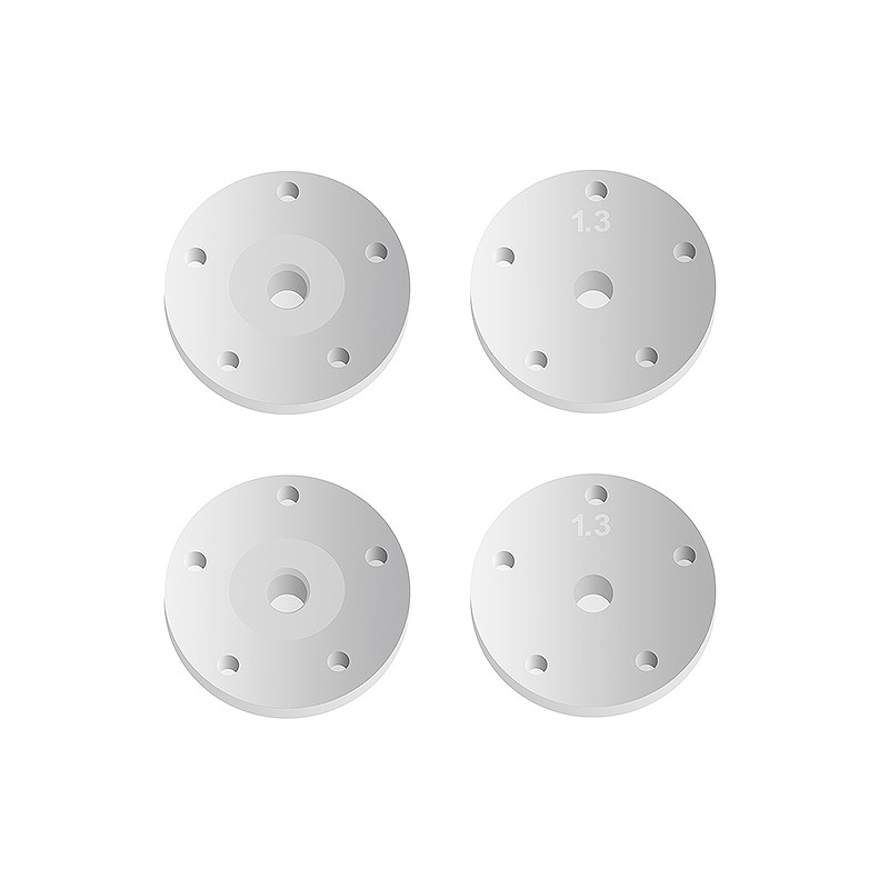 16MM PISTONS 5 x 1.3MM TAPERED  - TEAM ASSOCIATED - AS81206