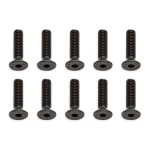 M4 X 16MM FHCS SCREWS (10) - ASSOCIATED - 81263