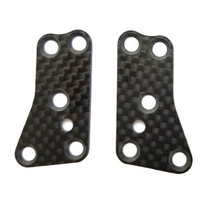RC8B3.2 FT FRONT UP ARM INSERTS CARBON - TEAM ASSOCIATED - AS81444