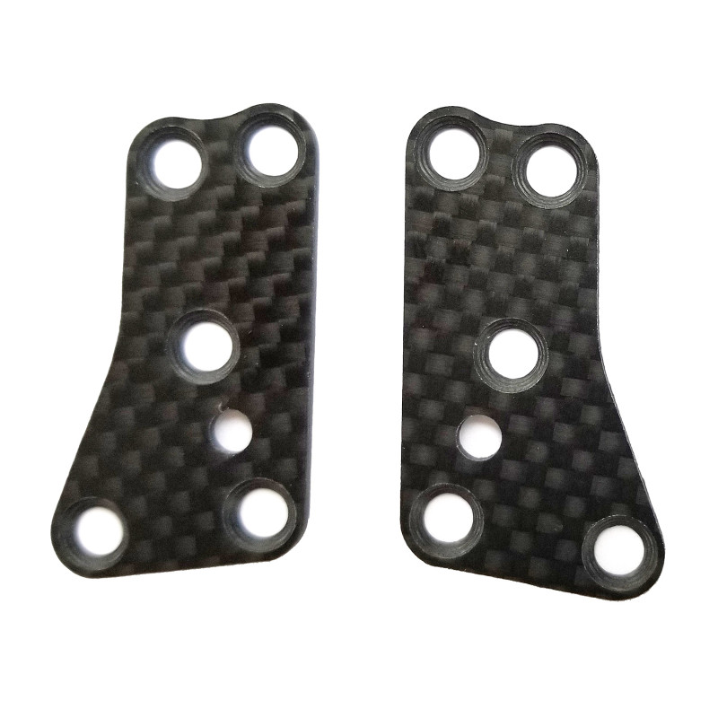 RC8B3.2 FT FRONT UP ARM INSERTS CARBON - TEAM ASSOCIATED - AS81444