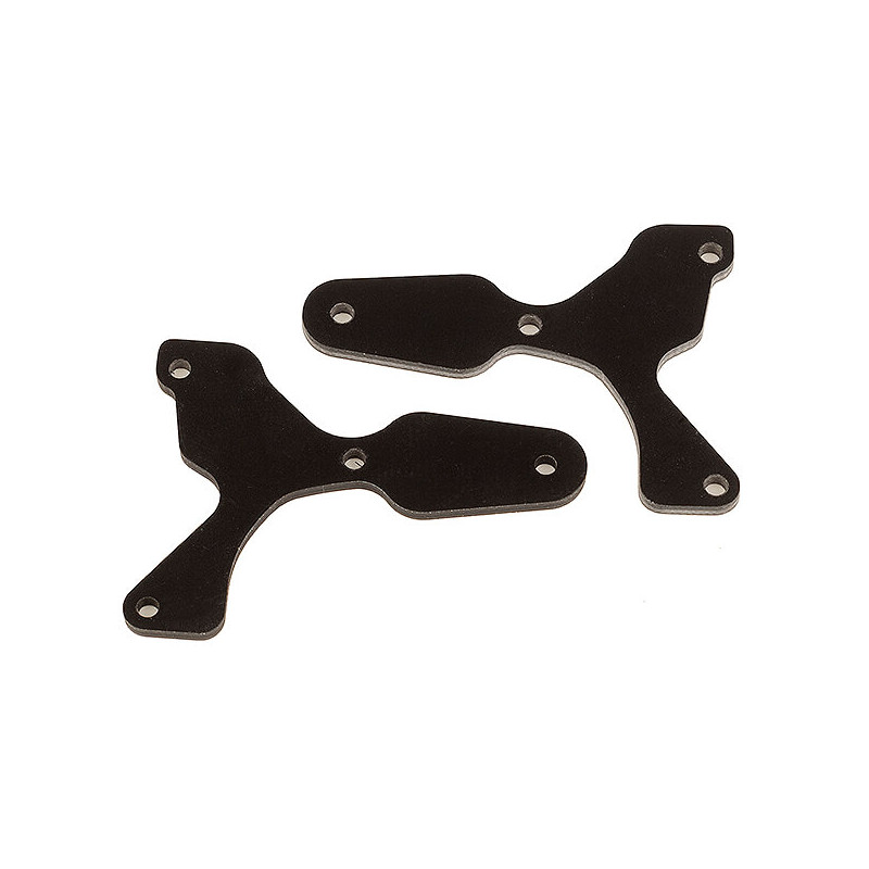 RC8B4 FRONT LOWER ARM INSERTS G10 - ASSOCIATED - AS81531