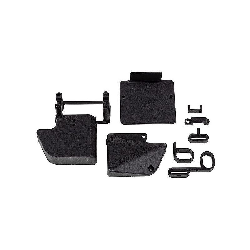 RC8B4e RECEIVER BOX AND ESC TRAY - ASSOCIATED - 81572