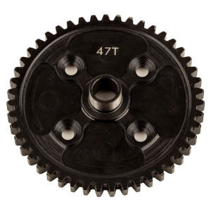 RC8B4 SPUR GEAR 47T MOD 1. METAL - ASSOCIATED - 81596
