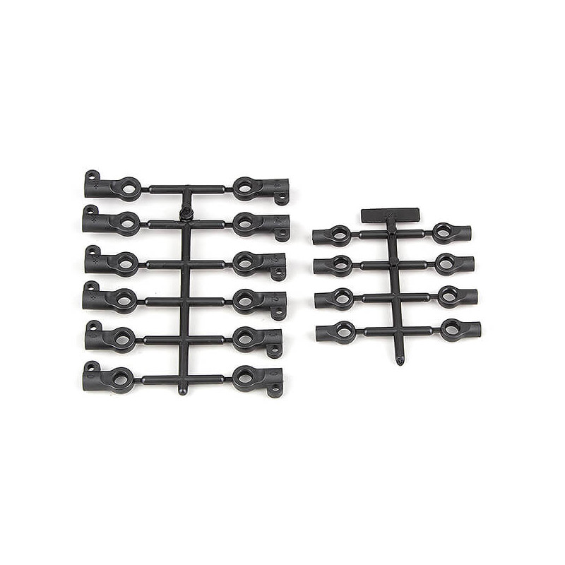 RC8B4/T4 ANTI ROLL BAR ROD AND SHOCK ENDS - ASSOCIATED - 81621