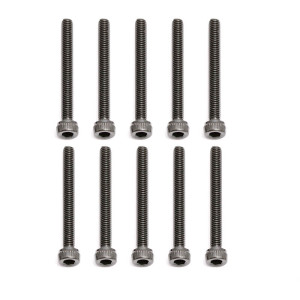 SHCS 3X28MM SCREWS (10) - ASSOCIATED - 89227