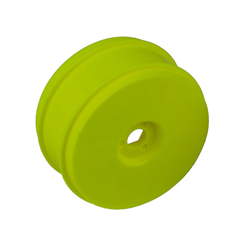 83MM 1/8TH BUGGY WHEELS YELLOW (4) - ASSOCIATED - 89297