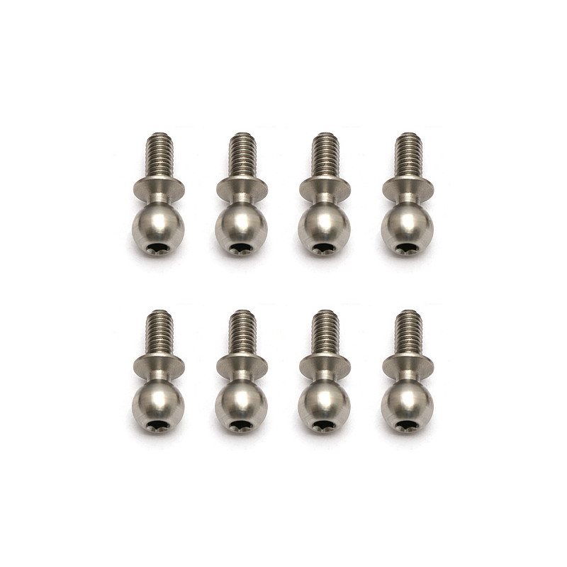 HEAVY DUTY BALLSTUD 6MM (10) - ASSOCIATED - 91047