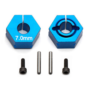  CLAMPING WHEEL HEX 7.0MM B6.1/B64/B74 - TEAM ASSOCIATED - AS91610