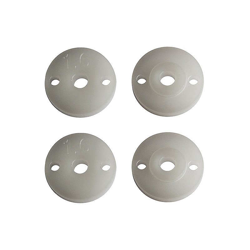 FT 12mm PISTONS V2, 2x1.6, THIN - TEAM ASSOCIATED - AS91621